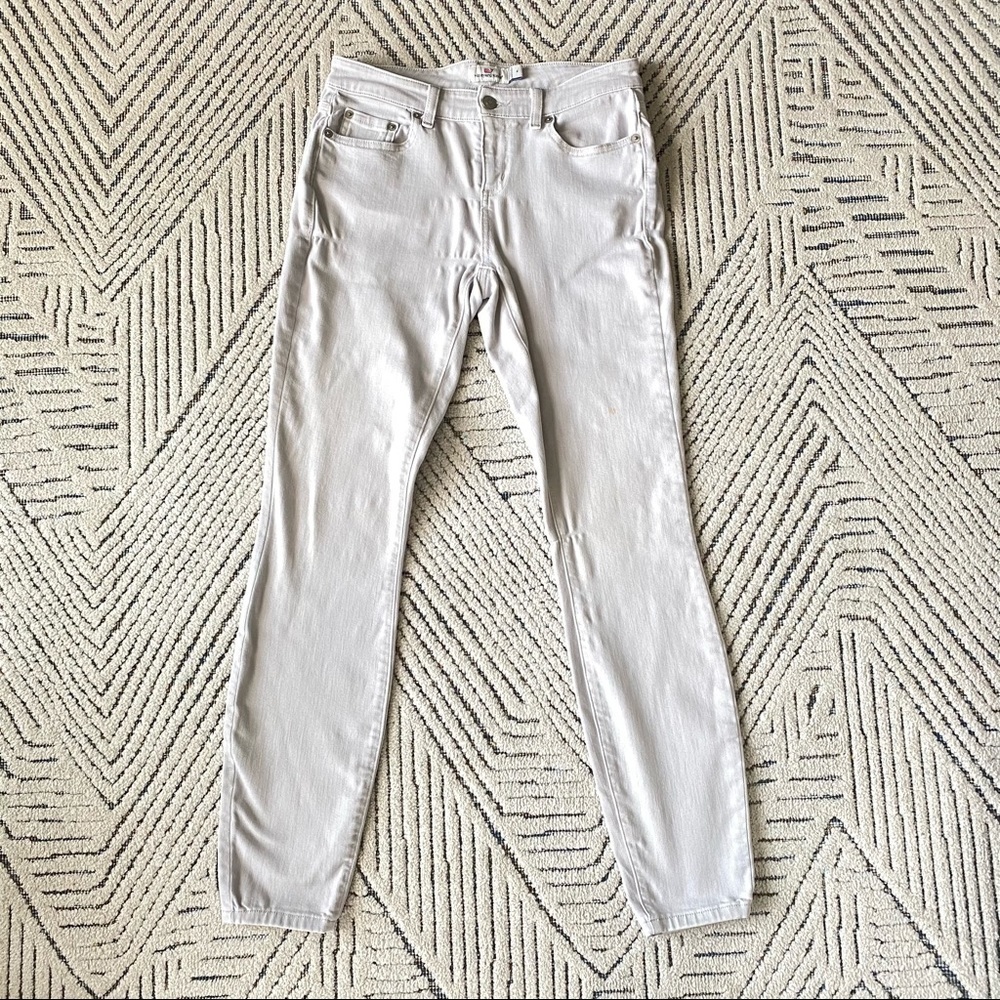 Vineyard Vines Gray Jeans Size 4 - Picture 1 of 7